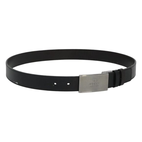 GUCCI Belt Leather 81.5-34.3\